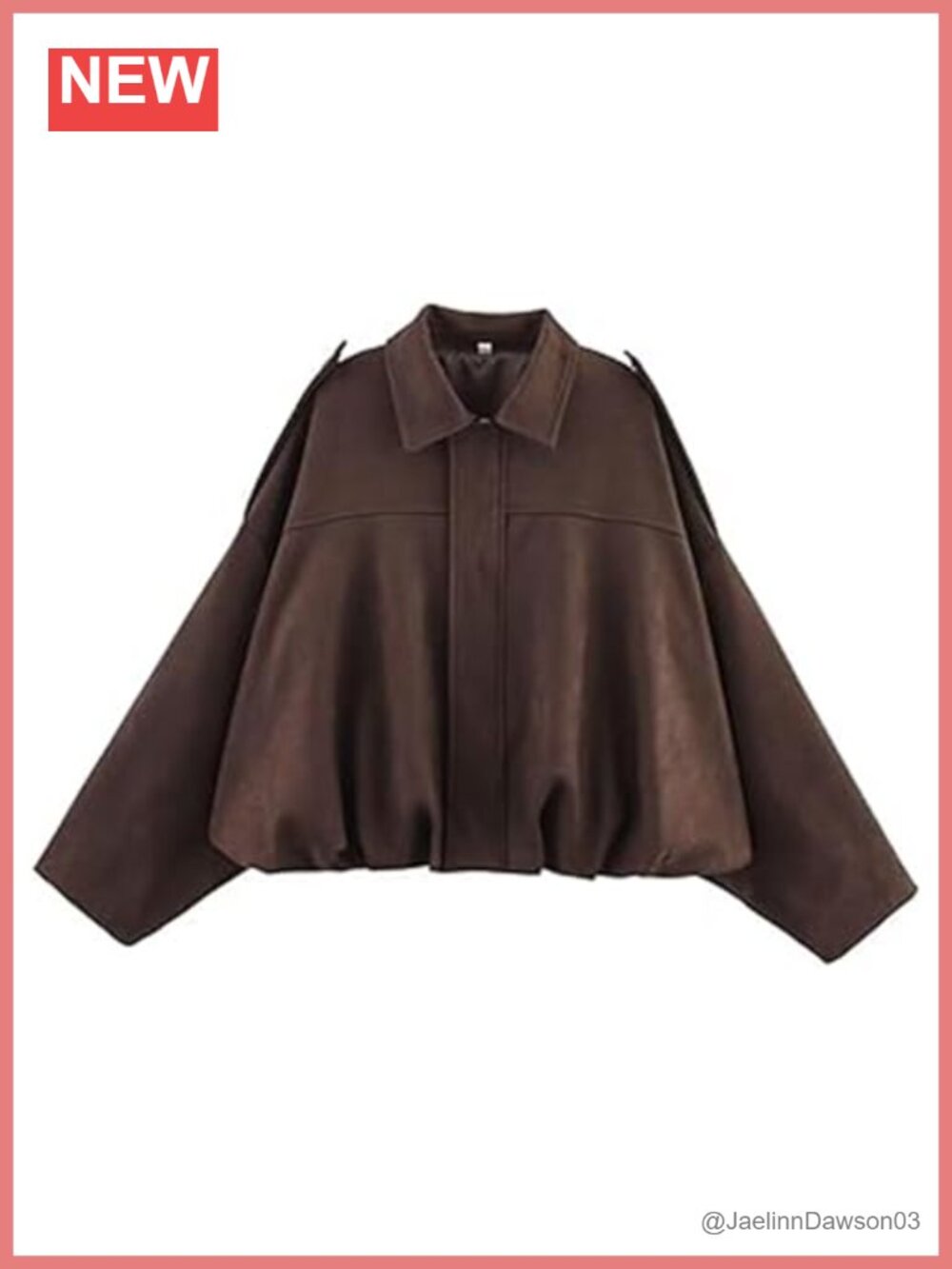 Womens Faux Suede Bomber Jacket Lapel Motorcycle Coat Long Sleeve Streetwear